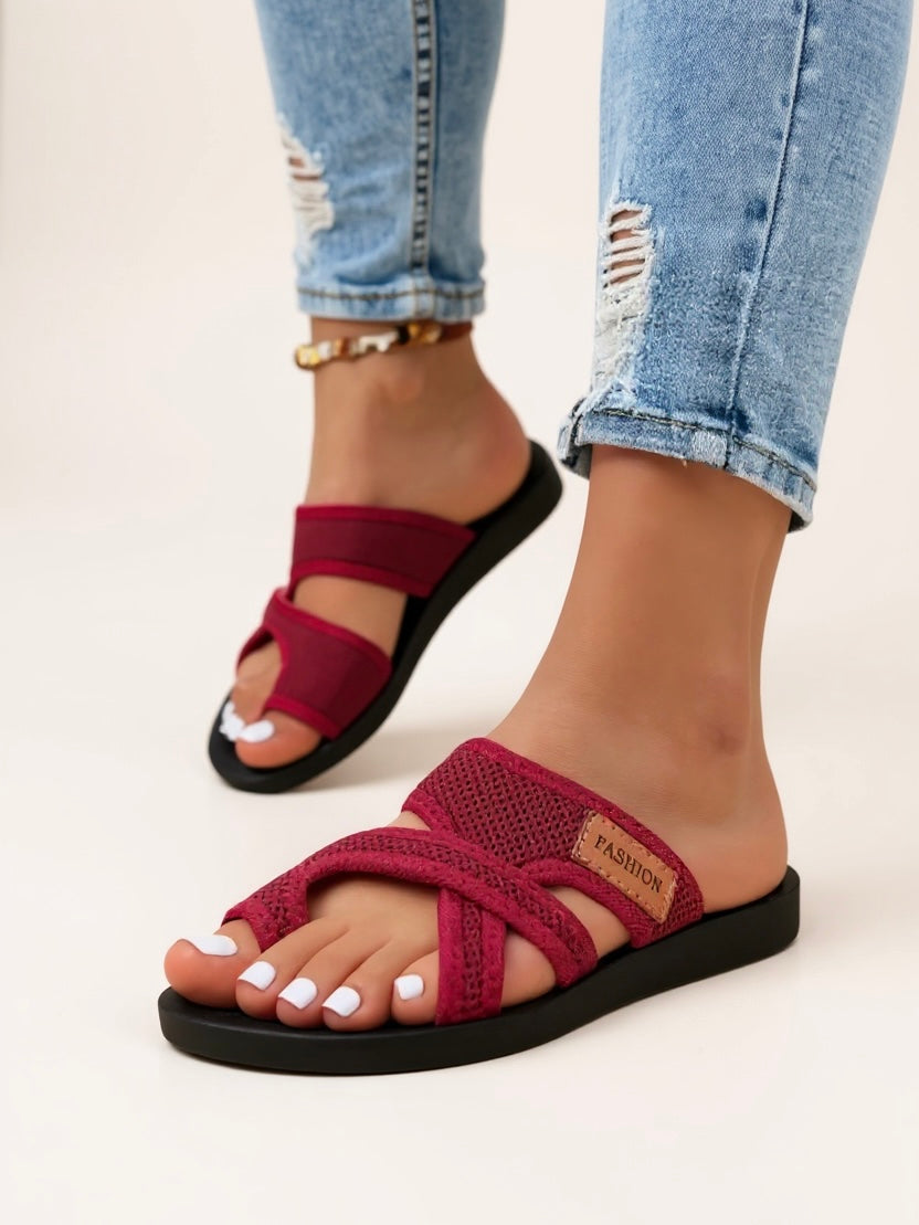 Raya | Mesh Comfort Slides