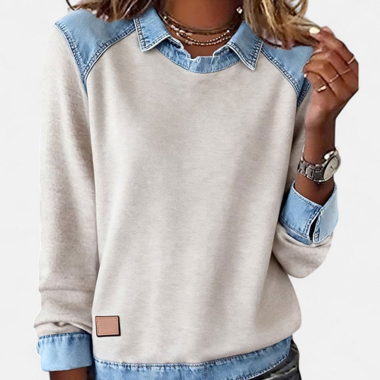Regina | Trendy Long Sleeve Sweater