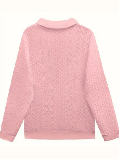 Zoé | Modern Zip-Up Sweater