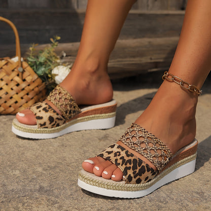 Sonoma | Woven Wedge Sandals Earthy charm