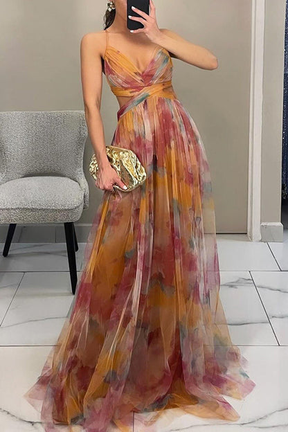 Florence | Floral Maxi Dress