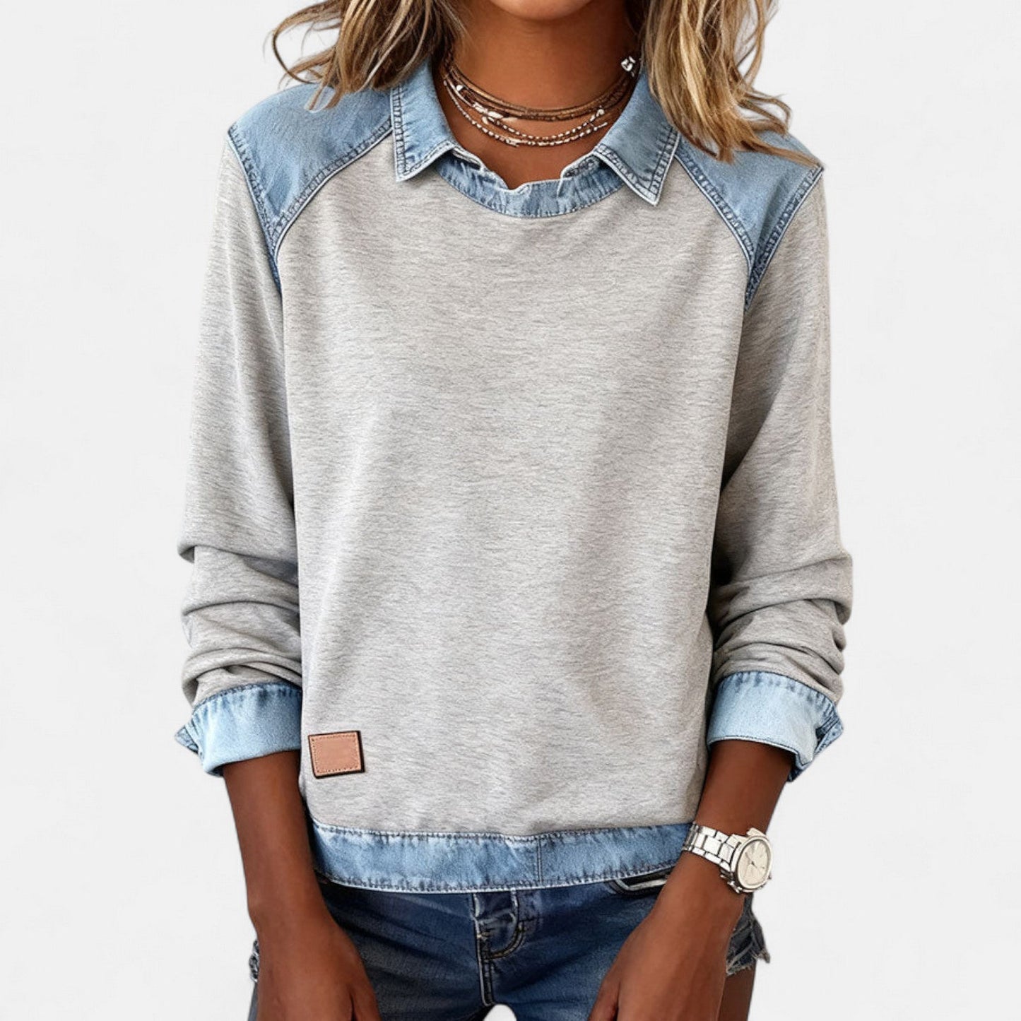Regina | Trendy Long Sleeve Sweater
