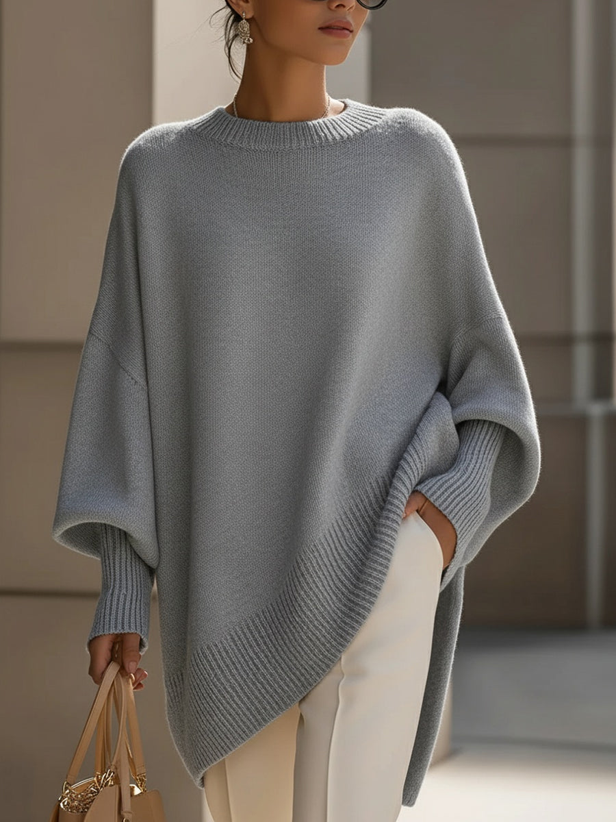 Jennifer | Cosy Oversized Batwing Knitted Winter Jumper