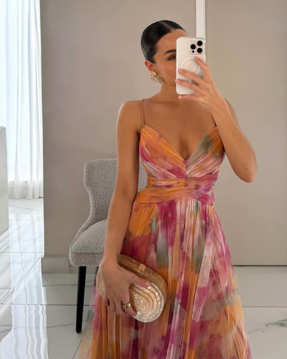 Florence | Floral Maxi Dress