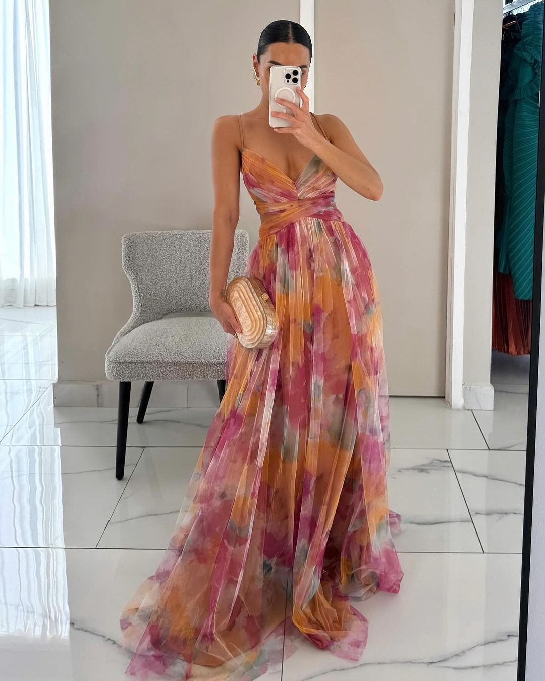 Florence | Floral Maxi Dress