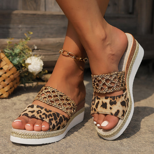 Sonoma | Woven Wedge Sandals Earthy charm