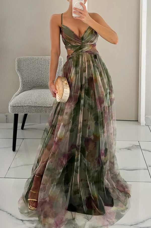 Florence | Floral Maxi Dress