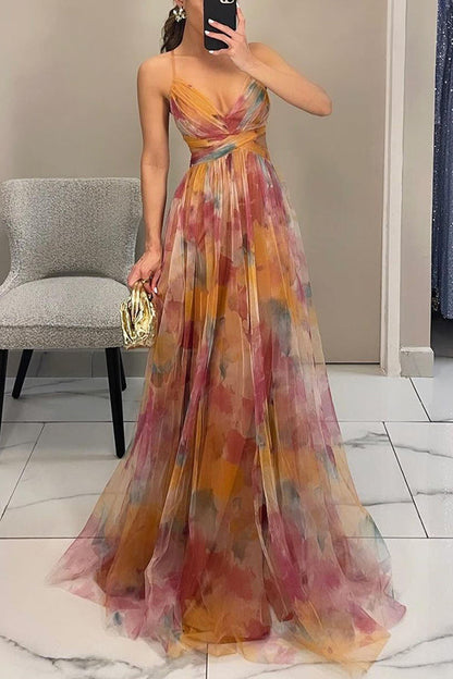 Florence | Floral Maxi Dress