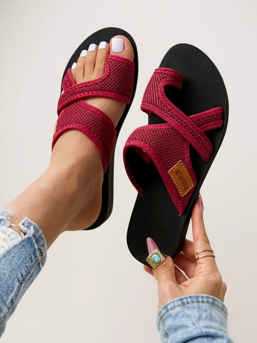 Raya | Mesh Comfort Slides