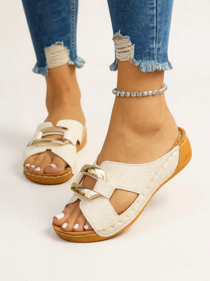 Dara | Double-Buckle Slides