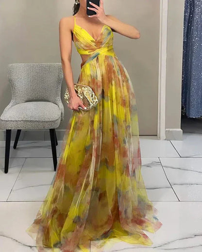 Florence | Floral Maxi Dress