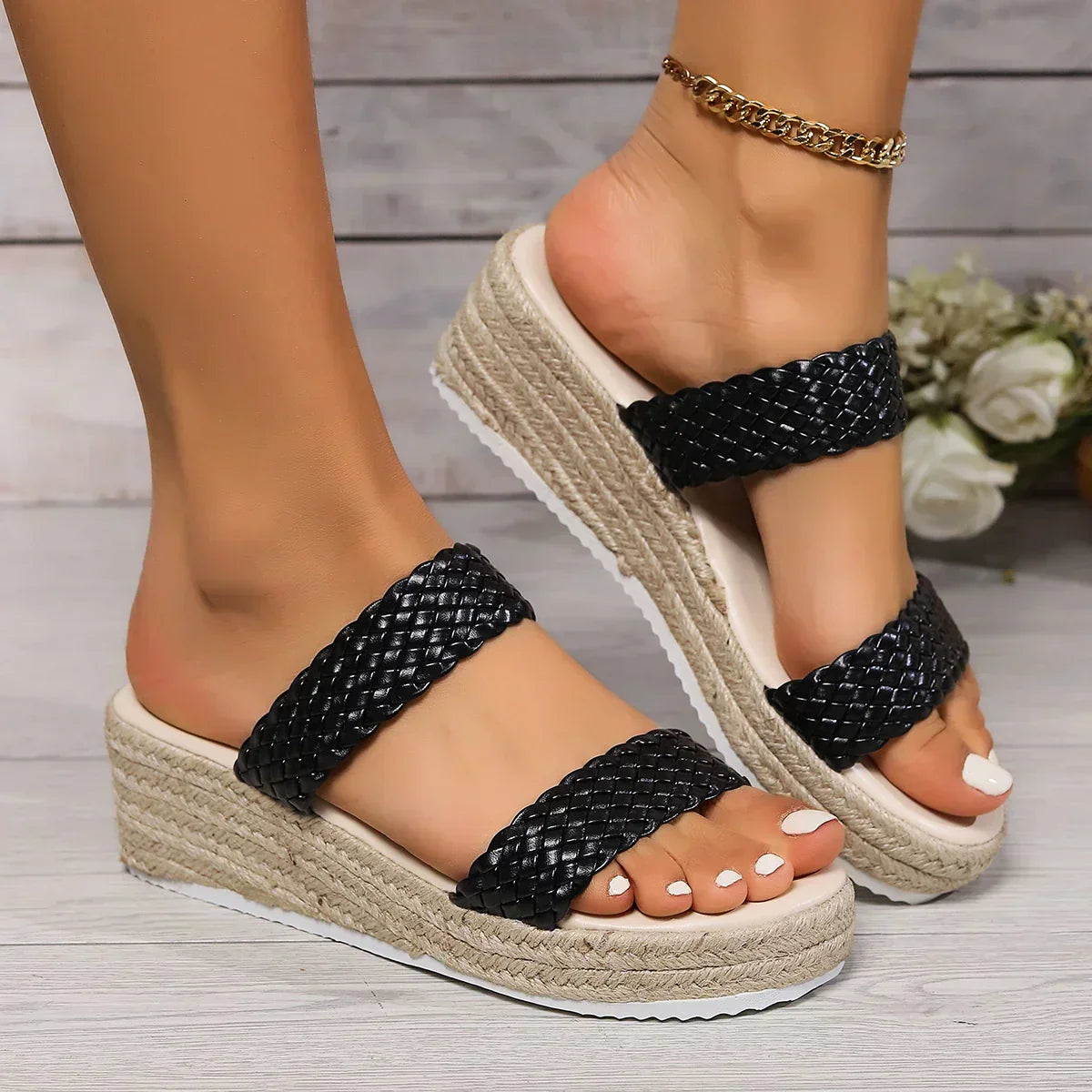 Roselle | Stylish Comfortable Wedge Sandals