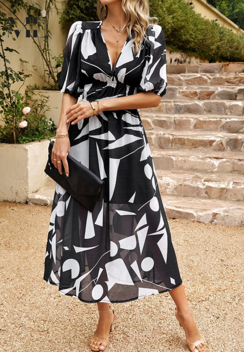 Arabella | Elegant Floral Maxi Dress