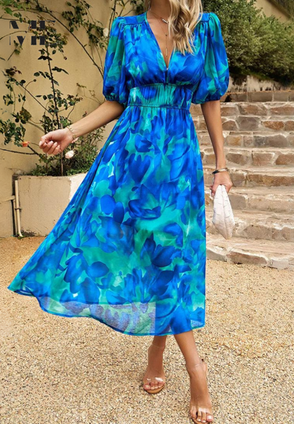 Arabella | Elegant Floral Maxi Dress