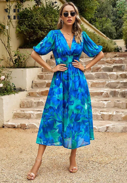 Arabella | Elegant Floral Maxi Dress