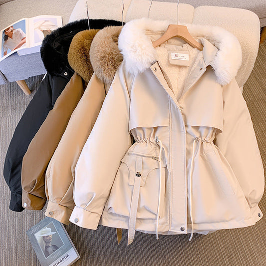 Odette | Faux Fur Hooded Padded Parka Winter Coat