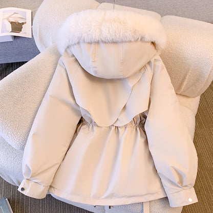 Odette | Faux Fur Hooded Padded Parka Winter Coat
