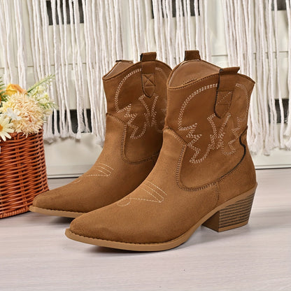 Fable | Women's Wide Calf Western Cowboy Boots