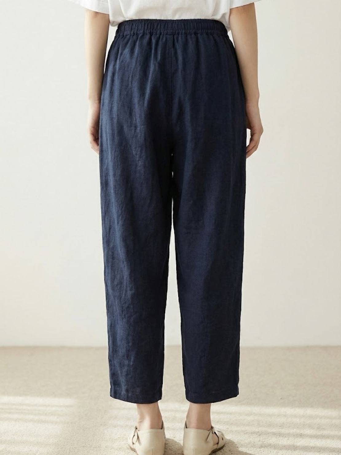 Emily | Women's Drawstring Waist Casual Slim Fit Pants
