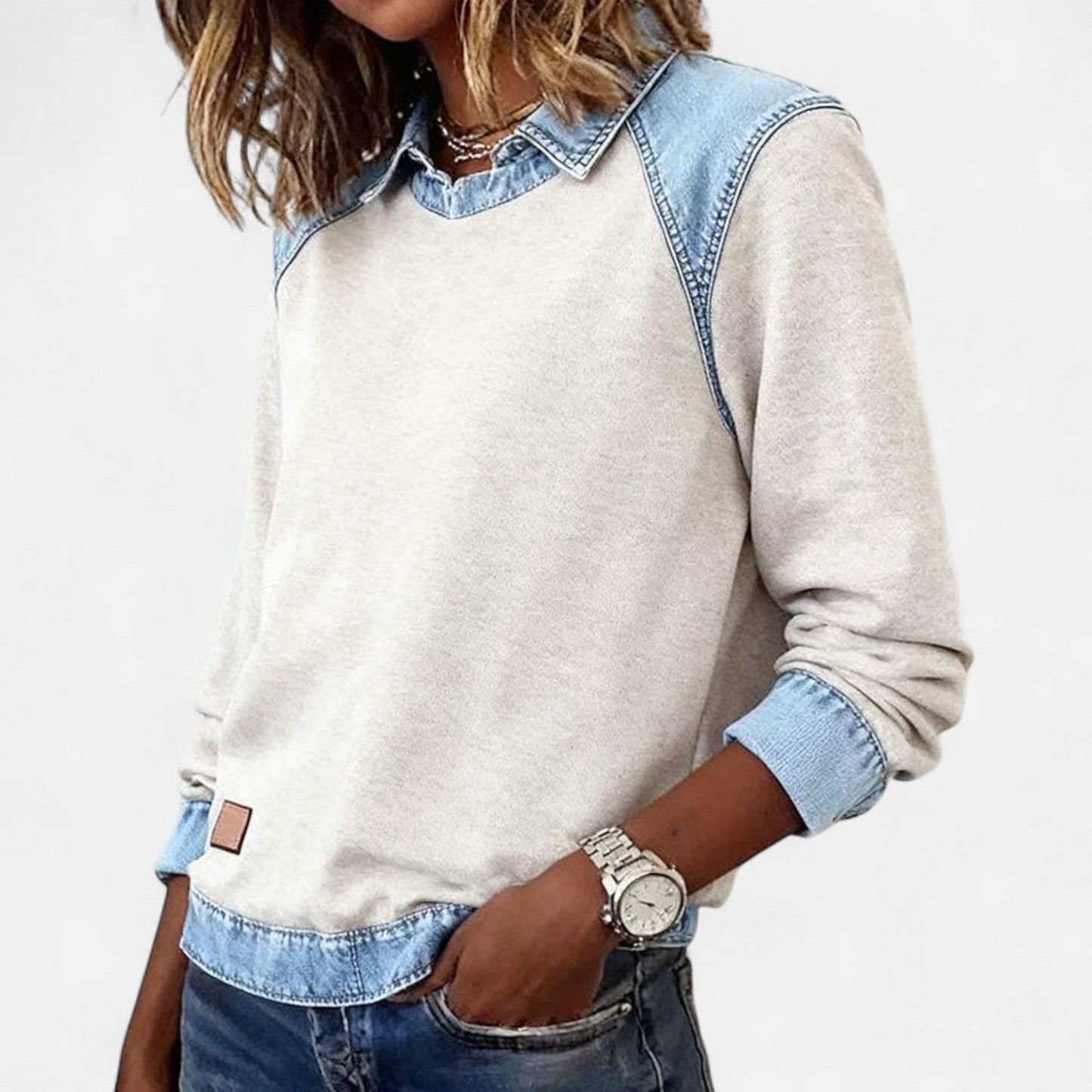 Regina | Trendy Long Sleeve Sweater