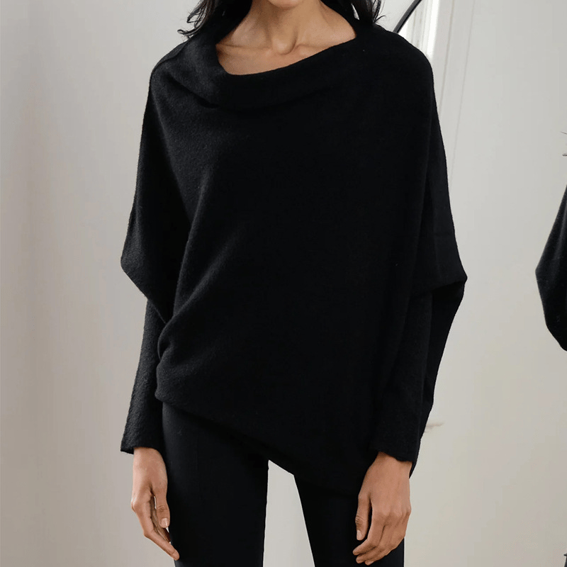 Celestina | Women's Off Shoulder Long Sleeve Sweater