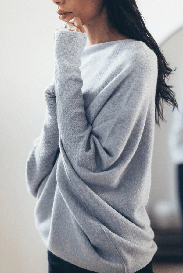 Celestina | Women's Off Shoulder Long Sleeve Sweater
