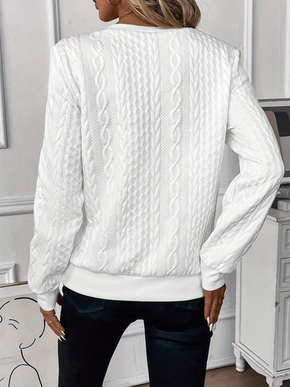 Zoé | Modern Zip-Up Sweater