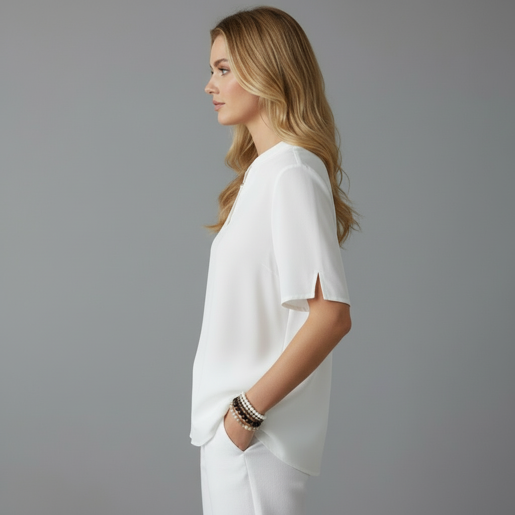 Beatrix | Soft and Elegant V-Neck Shirt