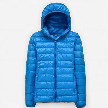 Lillian | Lightweight Quilted Hooded Packable Puffer Jacket