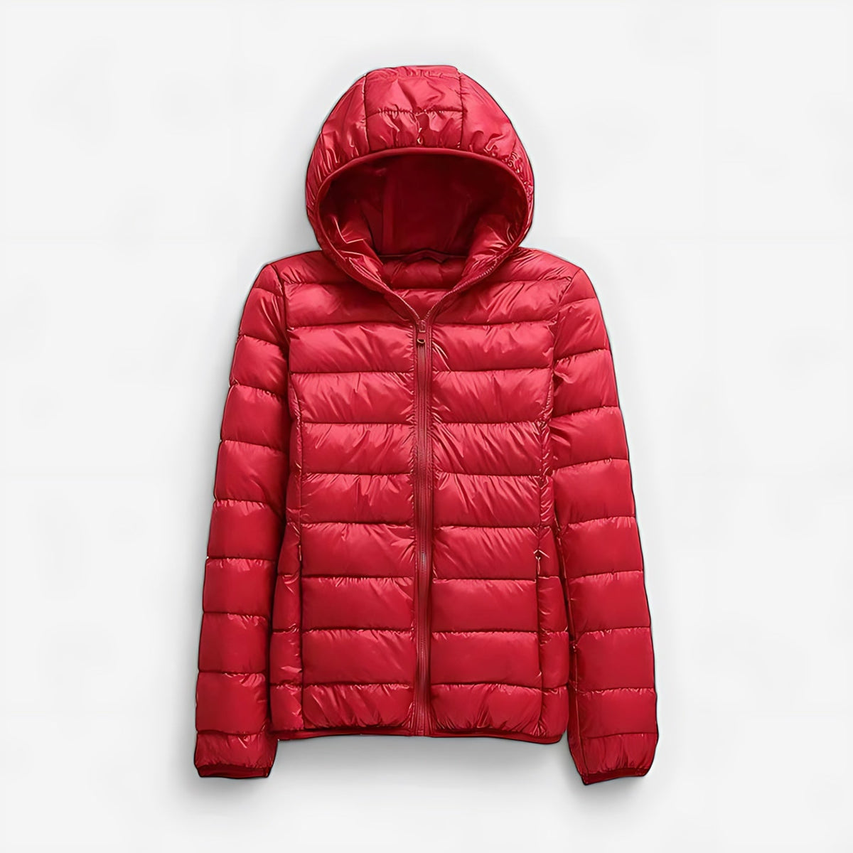 Lillian | Lightweight Quilted Hooded Packable Puffer Jacket