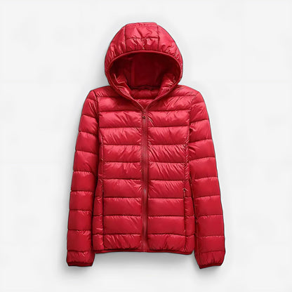 Lillian | Lightweight Quilted Hooded Packable Puffer Jacket