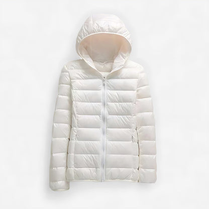 Lillian | Lightweight Quilted Hooded Packable Puffer Jacket