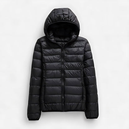 Lillian | Lightweight Quilted Hooded Packable Puffer Jacket