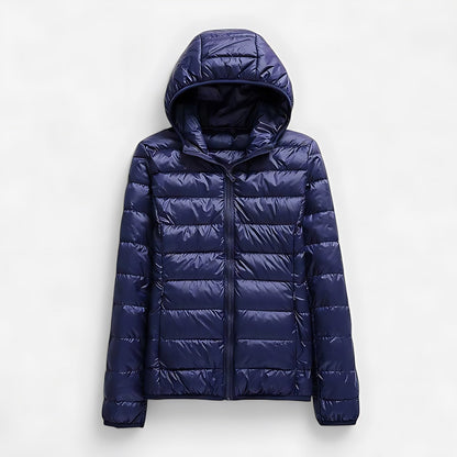 Lillian | Lightweight Quilted Hooded Packable Puffer Jacket