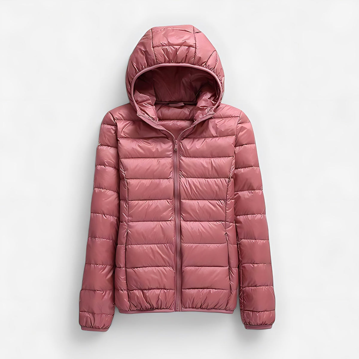 Lillian | Lightweight Quilted Hooded Packable Puffer Jacket