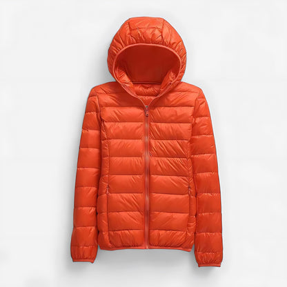 Lillian | Lightweight Quilted Hooded Packable Puffer Jacket