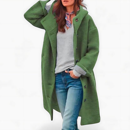 Lucy | Teddy Fleece Hooded Longline Winter Coat