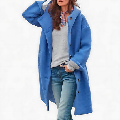 Lucy | Teddy Fleece Hooded Longline Winter Coat