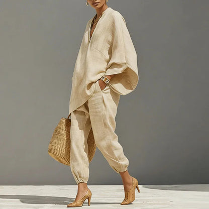 Marlowe | Women's Batwing Sleeve Two Piece Set