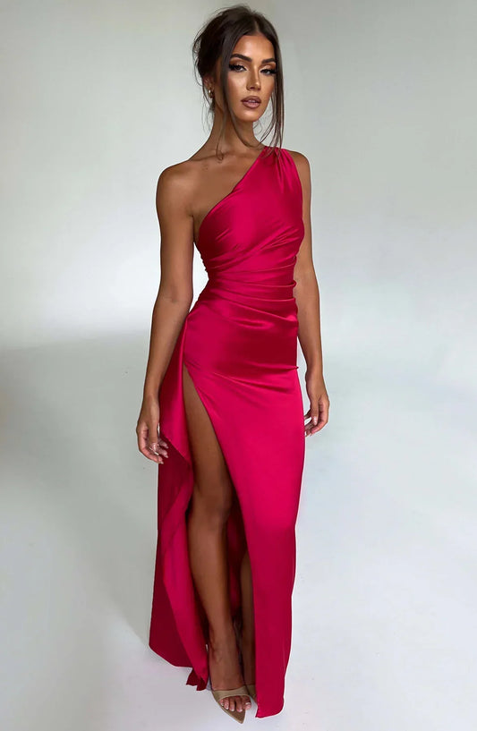 Pandora | Women's One Shoulder Evening Dress