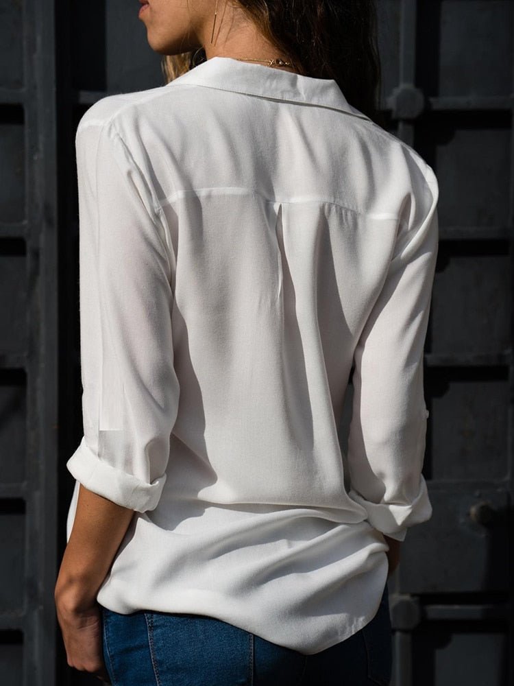 Penelope | Women's Button Down Long Sleeve Shirt