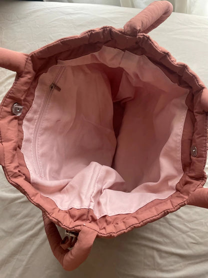 Sienna | Women's Quilted Puffer Tote Bag