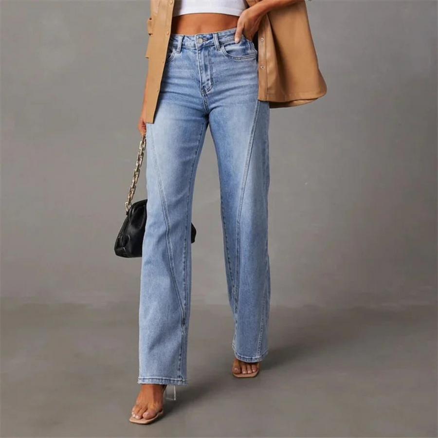 Bianca | Women’s Classic Straight Leg Denim Jeans