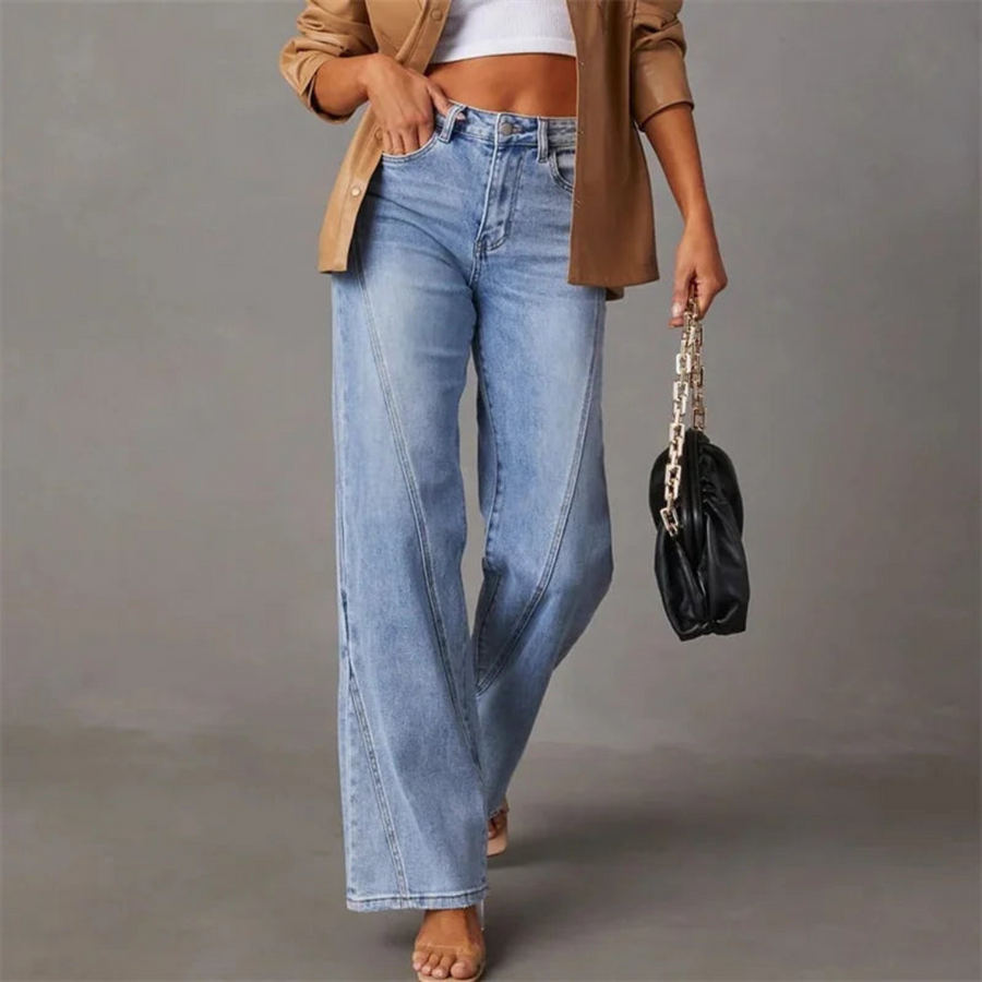 Bianca | Women’s Classic Straight Leg Denim Jeans